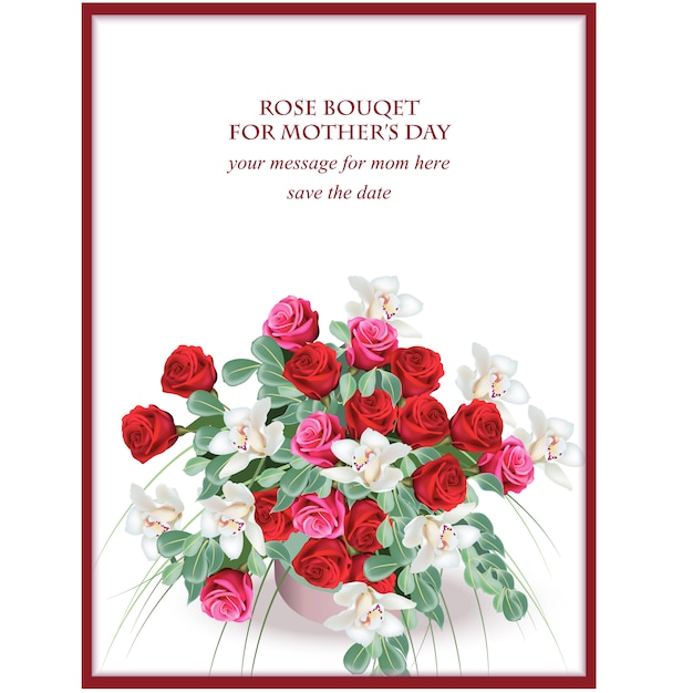 Mother's day card design