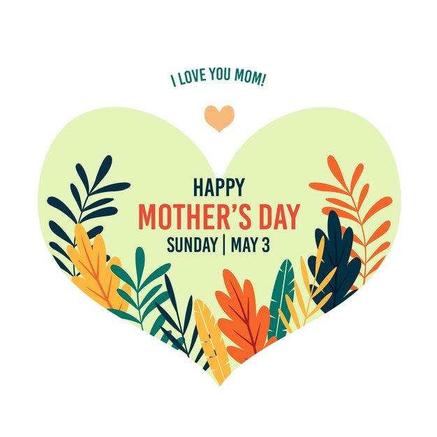 Mother's day greeting concept