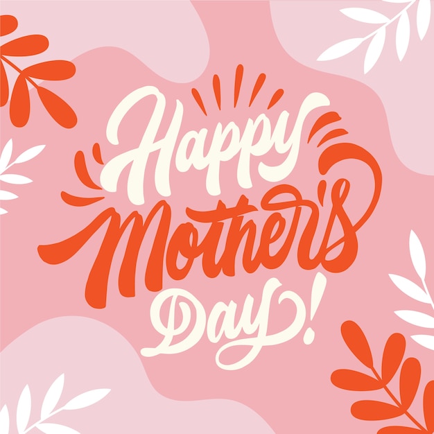 Mother's day lettering