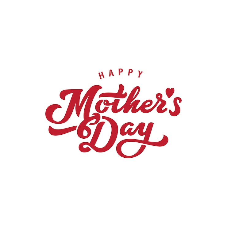 Free Vector mother's day logo  icon.