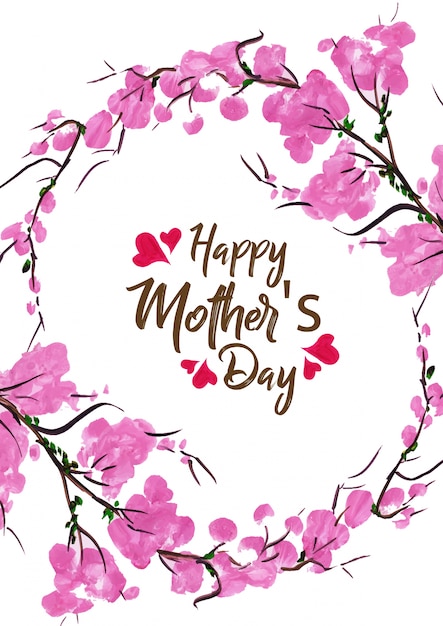 mother's day watercolor