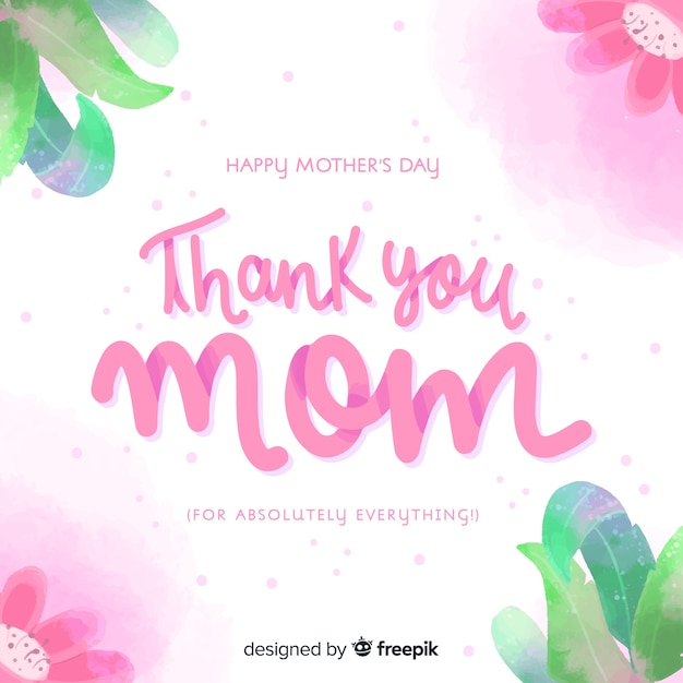 Free vector mother's day