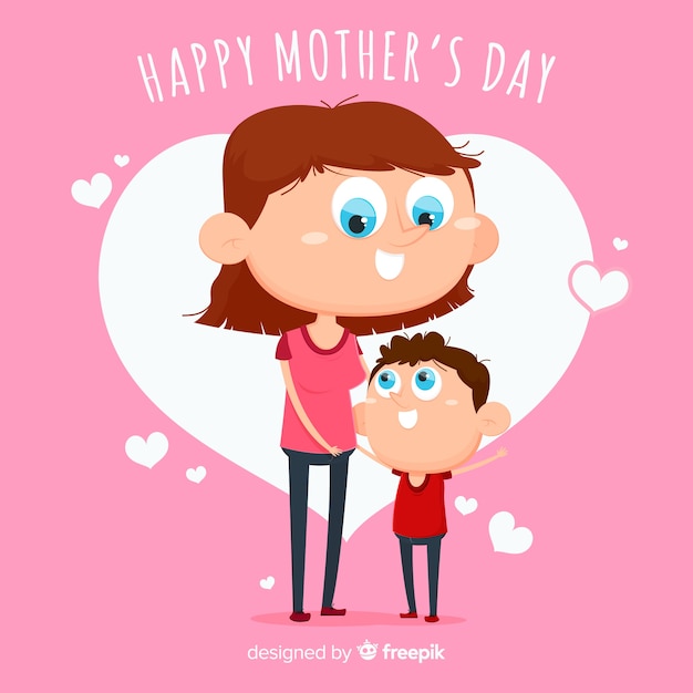 Free vector mother's day