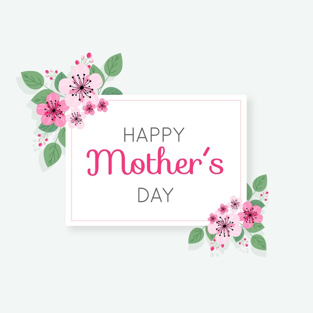 Mothers day floral concept