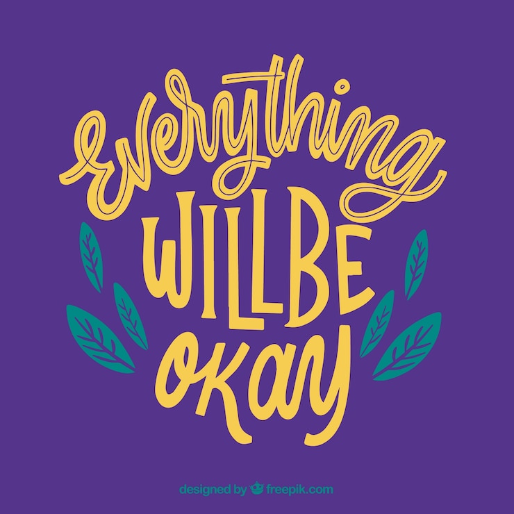 Free Vector motivation quote background in yellow color