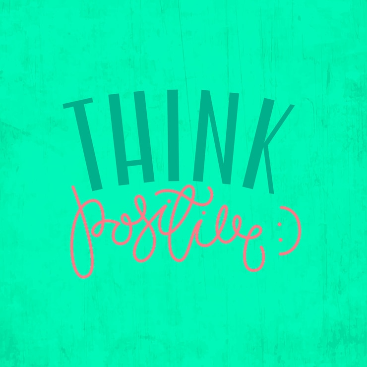 Free Vector motivational message lettering design