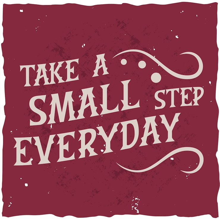 Free Vector motivational poster