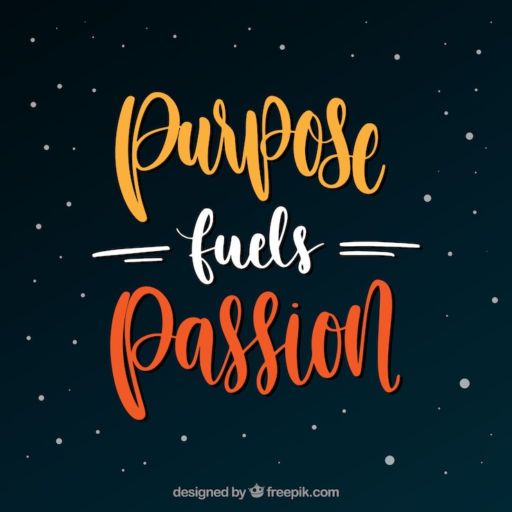 Free Vector motivational quote with hand drawn style