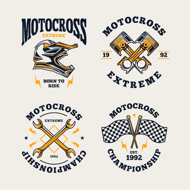Motocross 로고 컬렉션