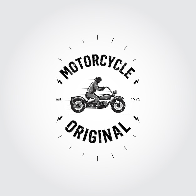 오토바이 로고 디자인