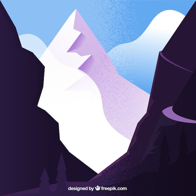 Free vector mountains