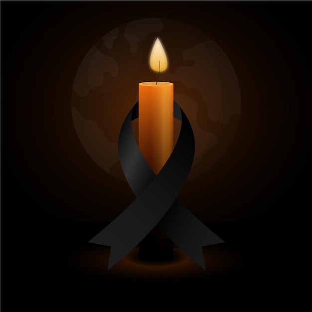 Mourning for the victims