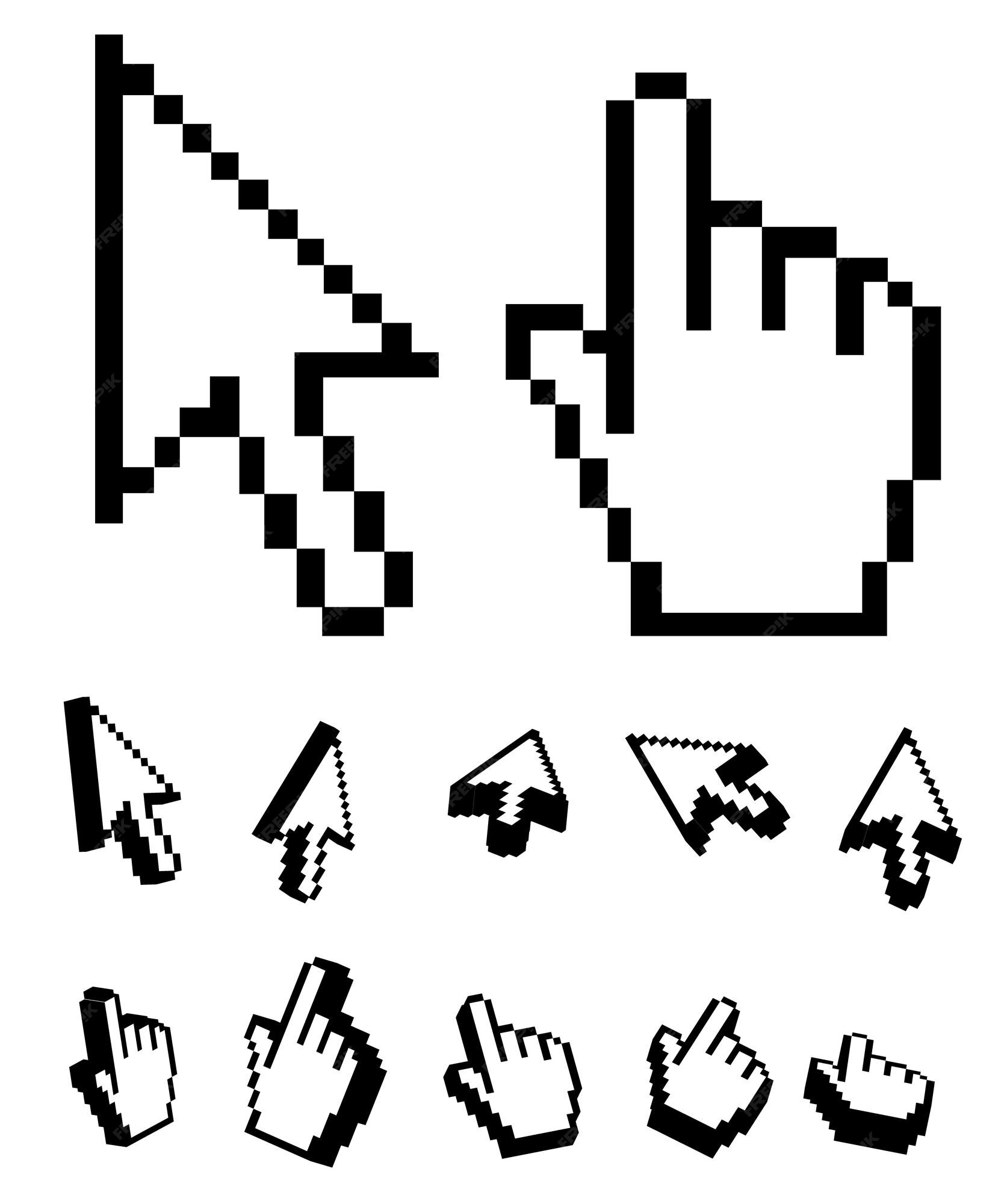 Premium Vector | Mouse pointer design