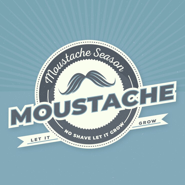 Free Vector movember background