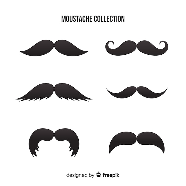 Movember moustache collection