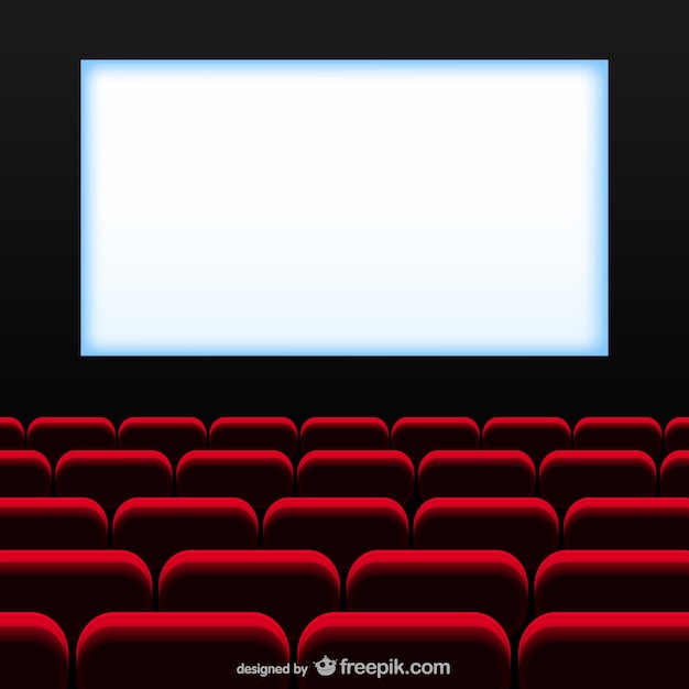 Free vector movie theater