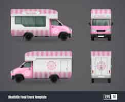 Free vector mr whippy van