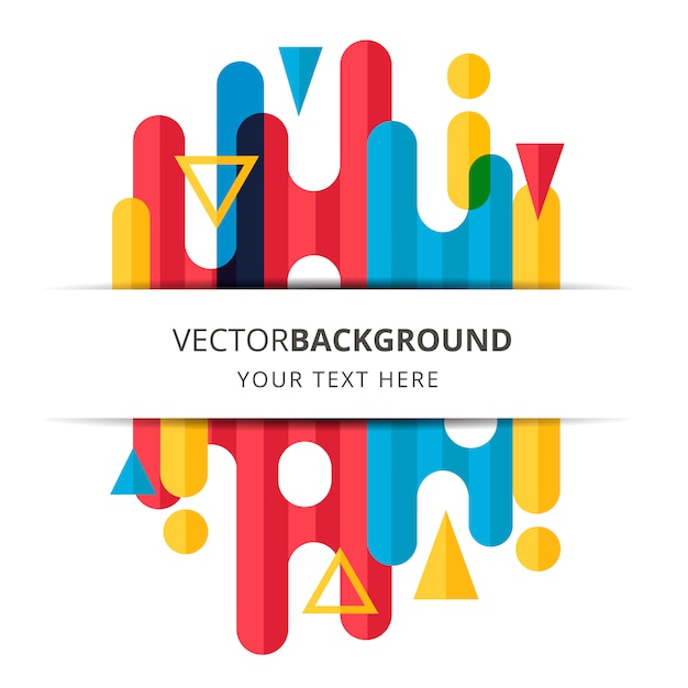 Free vector multicolor background design