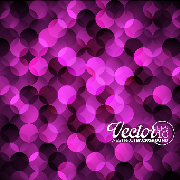 Free vector multicolor circles background