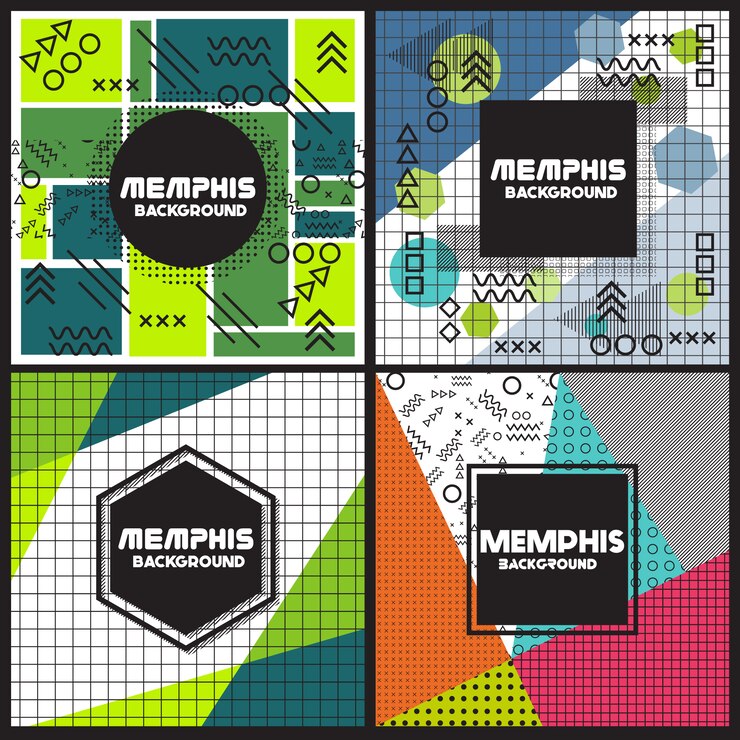 Free Vector multicolor flyers collection
