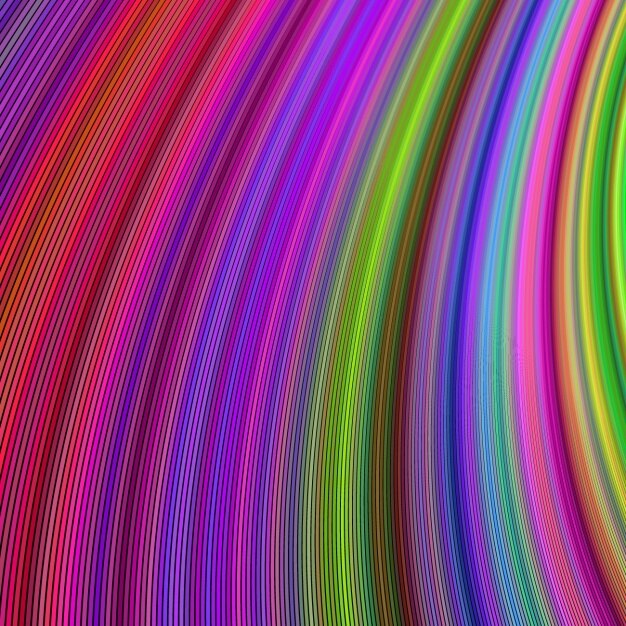 Multicolor fractal background