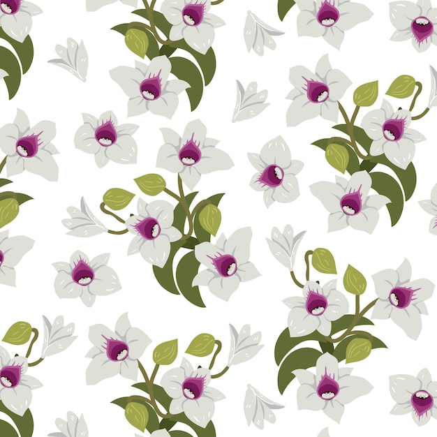 Free vector multicolor leaves pattern background