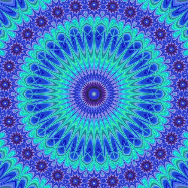 Multicolor mandala background