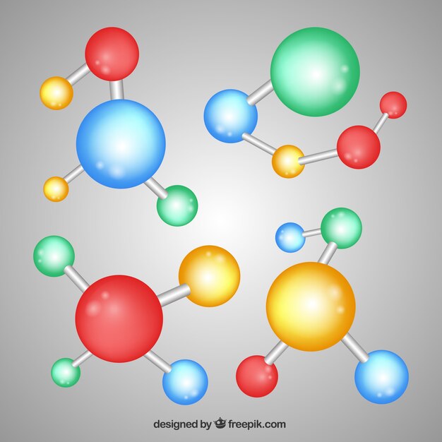 Multicolor molecules collection