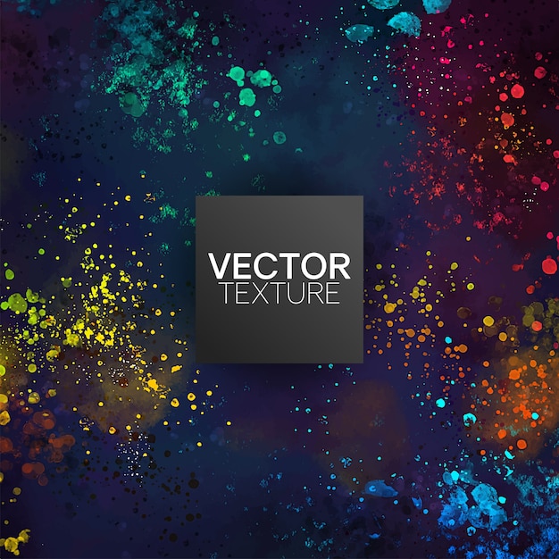 Free vector multicolor paint stains background