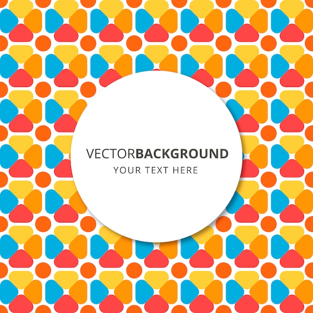 Free vector multicolor pattern background