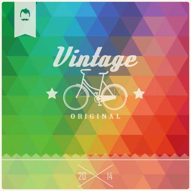 Multicolor vintage background