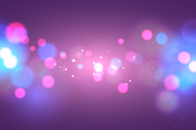 Multicolored bokeh background