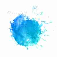 Free vector multicolored watercolor splash blot