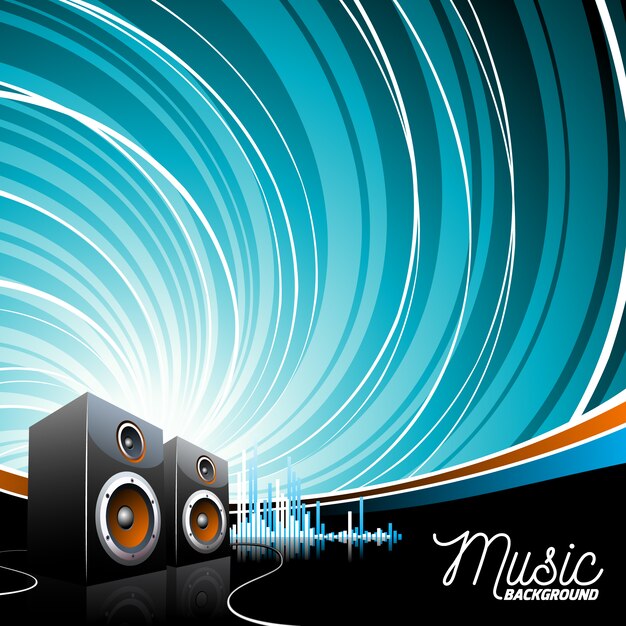 Music background design