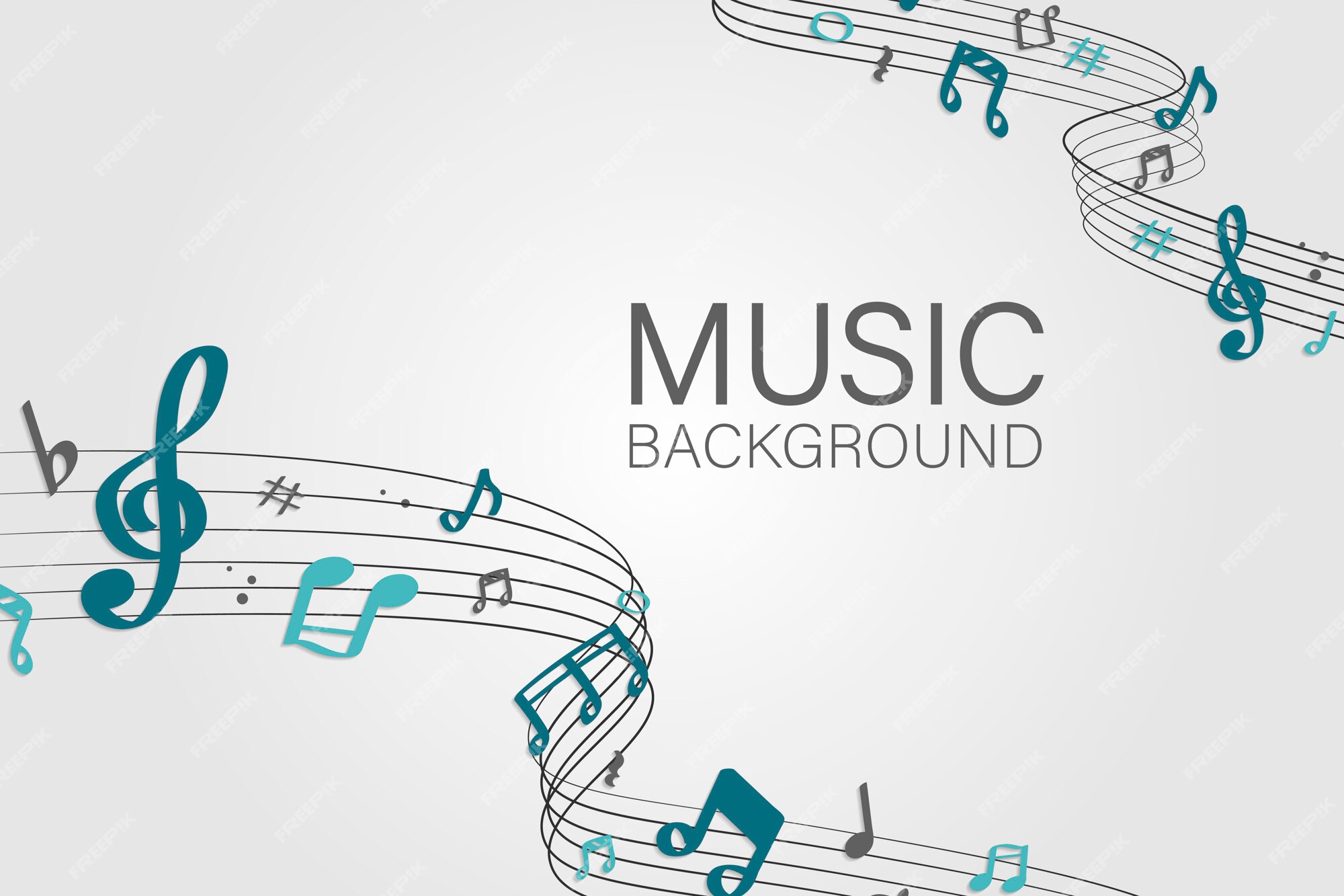 Free Vector | Music background