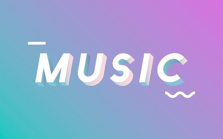 Free Vector music banner 