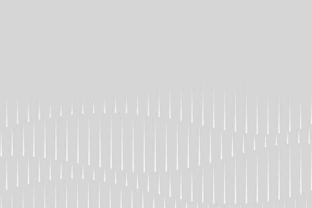 白いデジタル音波と音楽イコライザー技術灰色の背景ベクトル