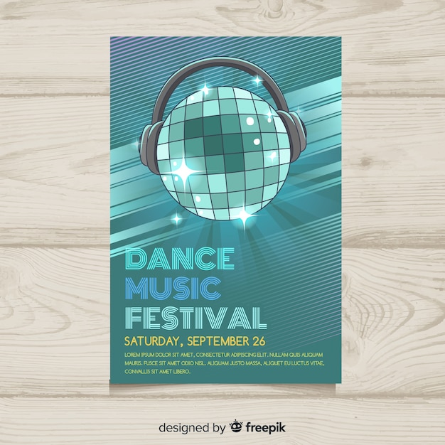 Music festival poster