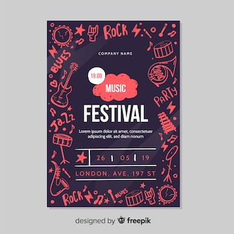 음악 축제 포스터