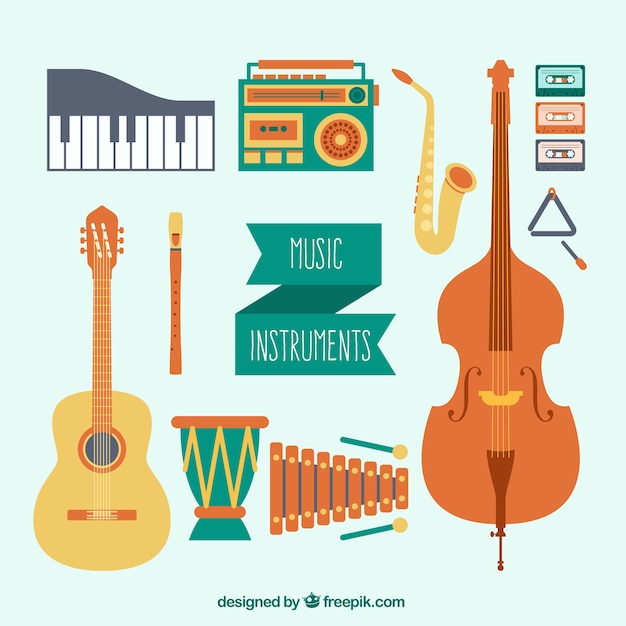 Music instruments pack