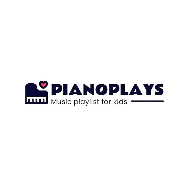 Music logo template