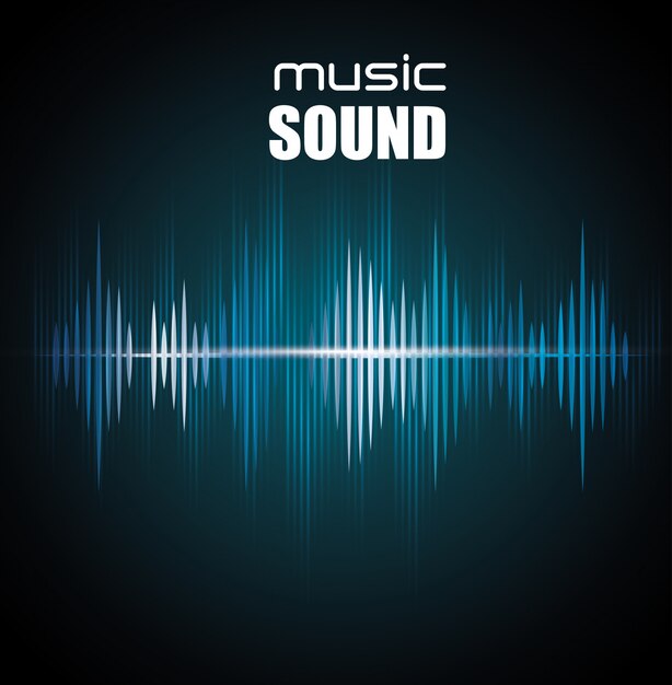 music sound background  design