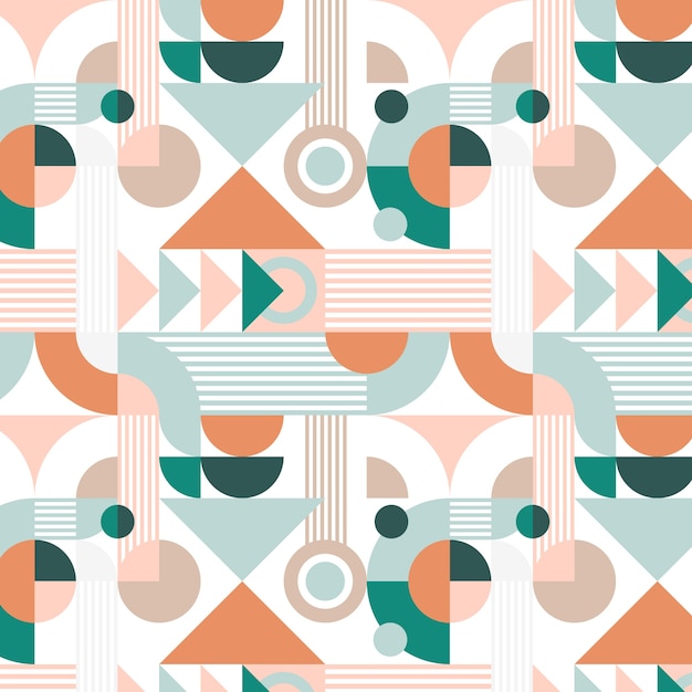 Free vector muted color palette pattern