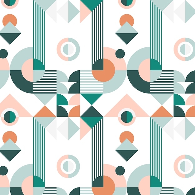 Free vector muted color palette pattern