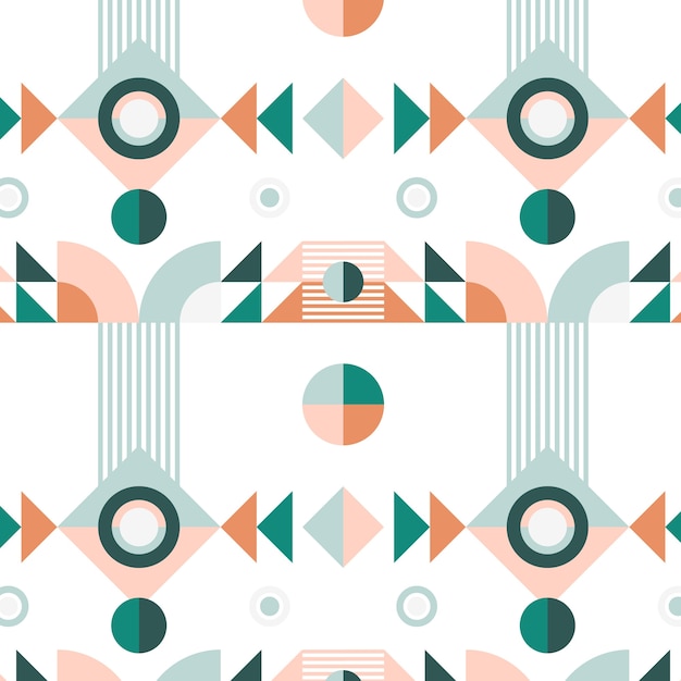 Muted color palette pattern