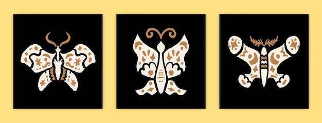 나비의 신비한 무당 포스터 그림