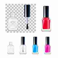 Free vector nail polish