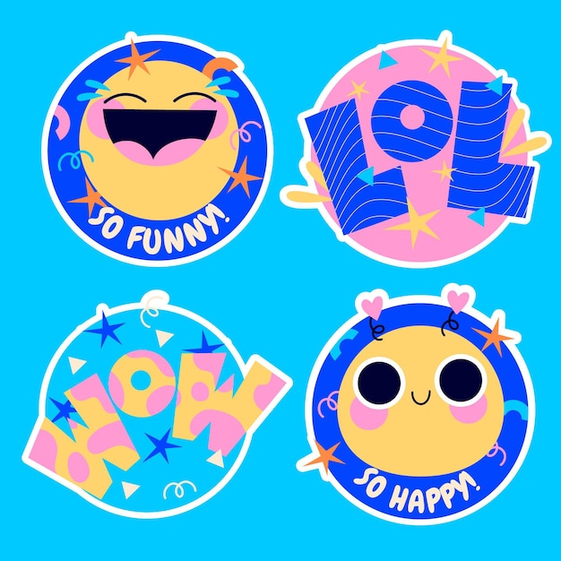 Naive lol stickers collection