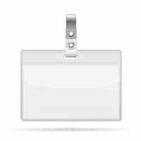 Free vector name tag isolated