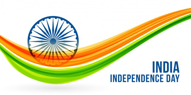 National freedon indian independence day banner 